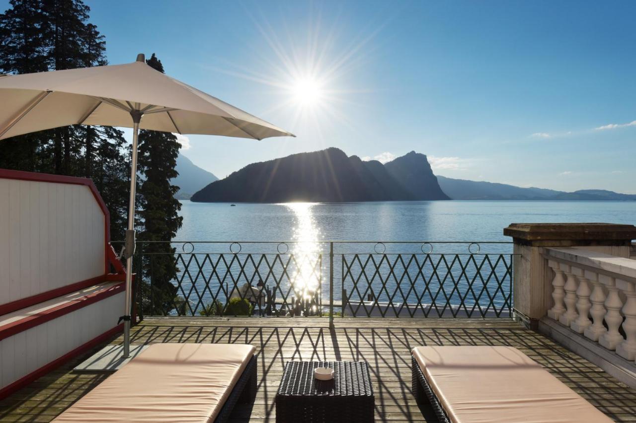 Hotel Vitznauerhof - Lifestyle Hideaway At Lake Lucerne Exterior foto