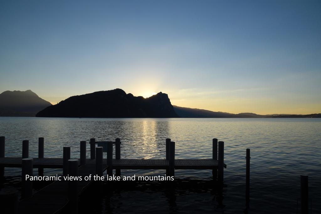Hotel Vitznauerhof - Lifestyle Hideaway At Lake Lucerne Exterior foto