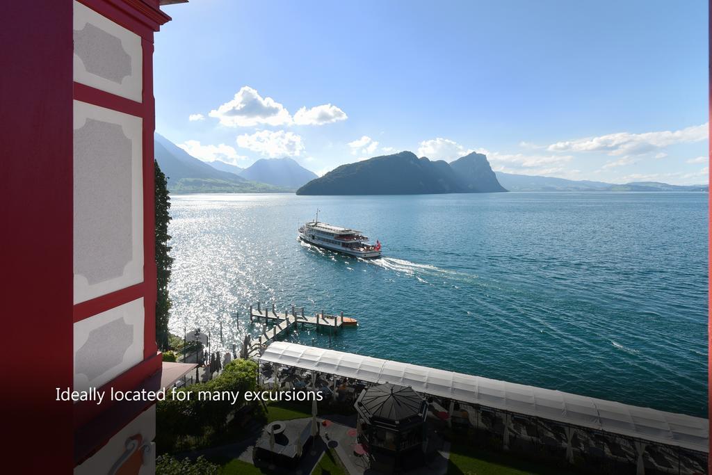 Hotel Vitznauerhof - Lifestyle Hideaway At Lake Lucerne Exterior foto
