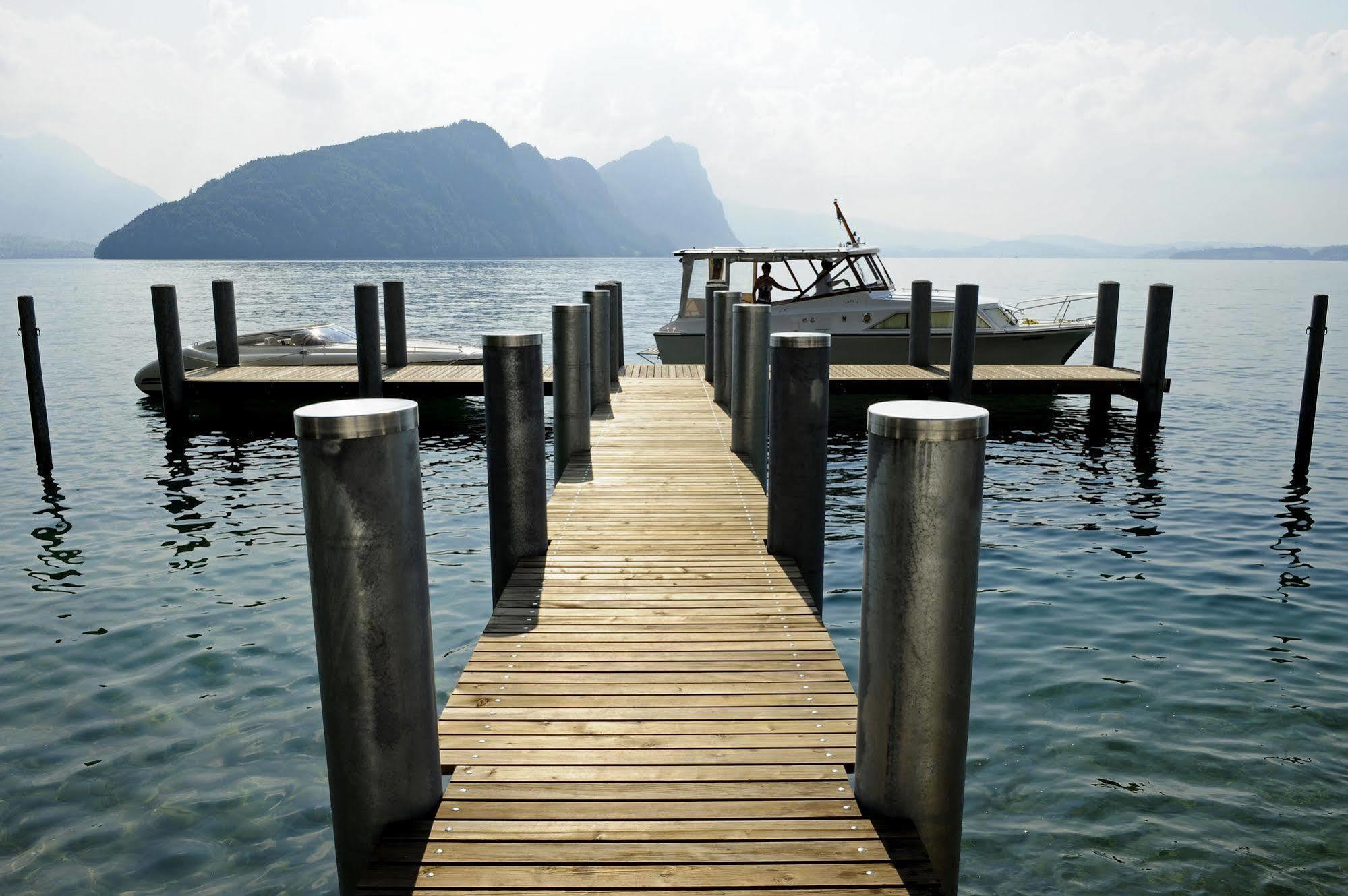Hotel Vitznauerhof - Lifestyle Hideaway At Lake Lucerne Exterior foto